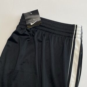 NEW Nike Track Pants Mens XXL Overtime Basketball Black Ankle Zip 383953-011
